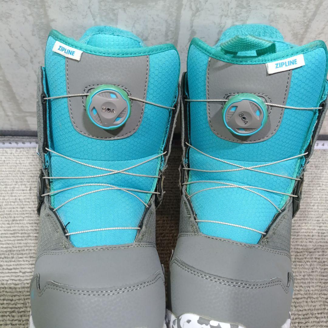 22cm 良■BURTON Zipline BOA　ジュニア　キッズ　子供
