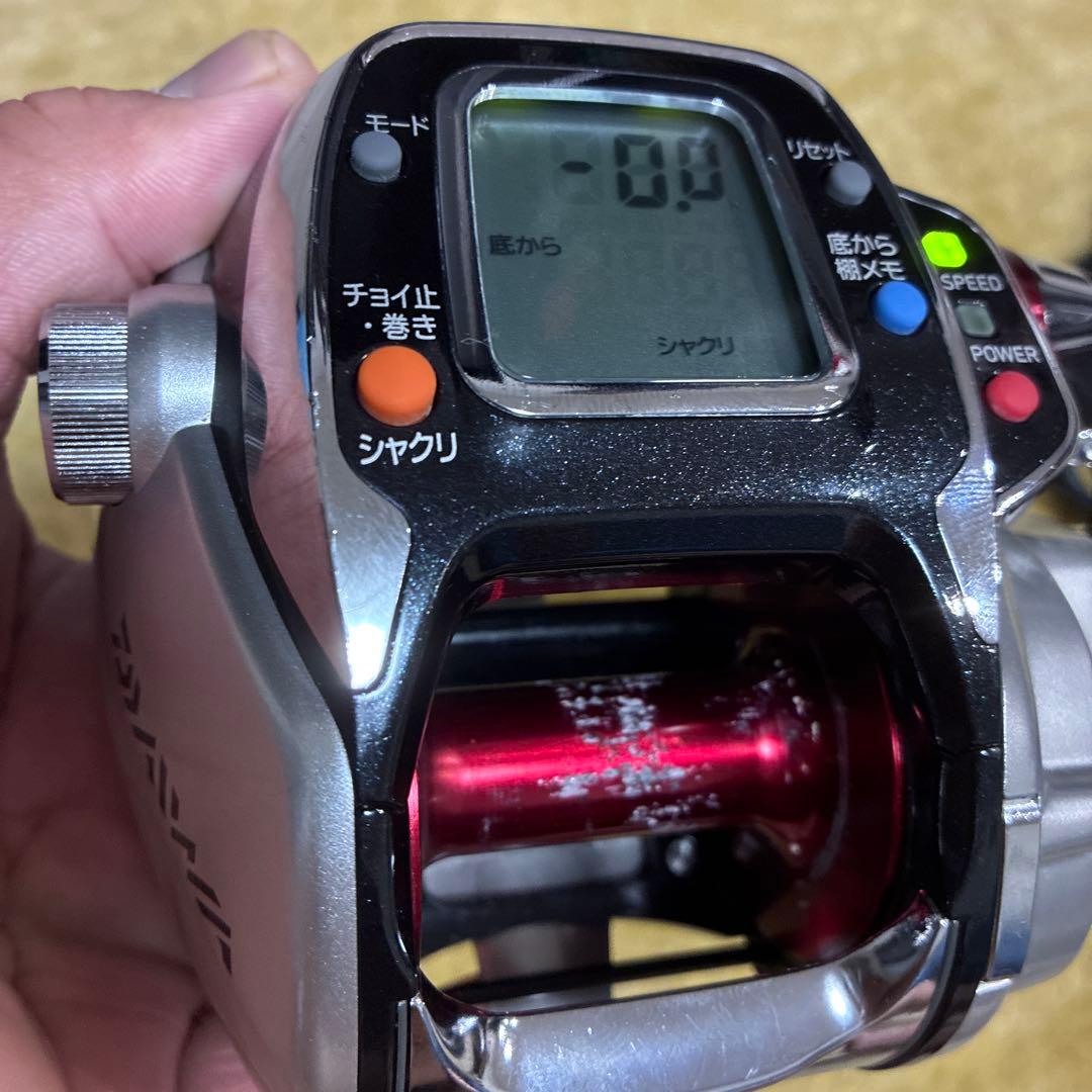 デジタル電動リール スピード調整機能付き