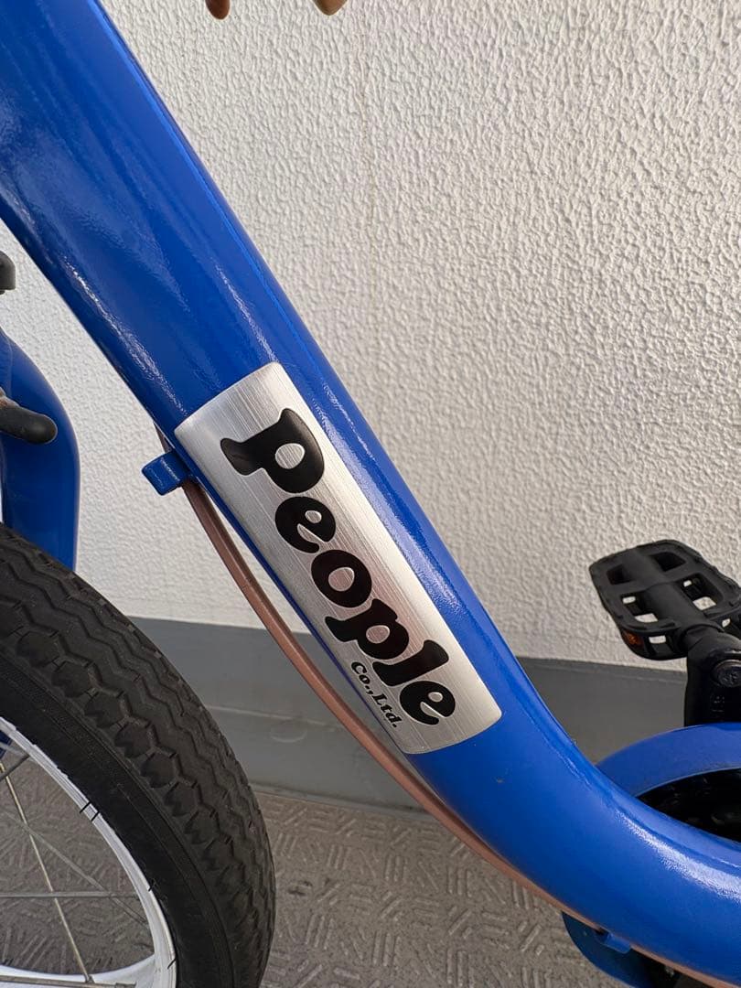 People￼子供用自転車 16インチ 青 ケッターサイクル