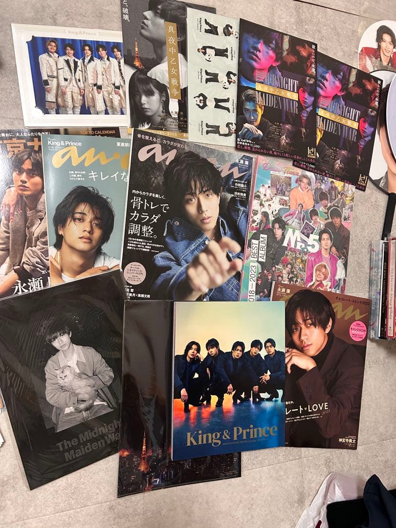 King & Prince まとめ　永瀬廉　高橋海斗　cd dvd 公式写真