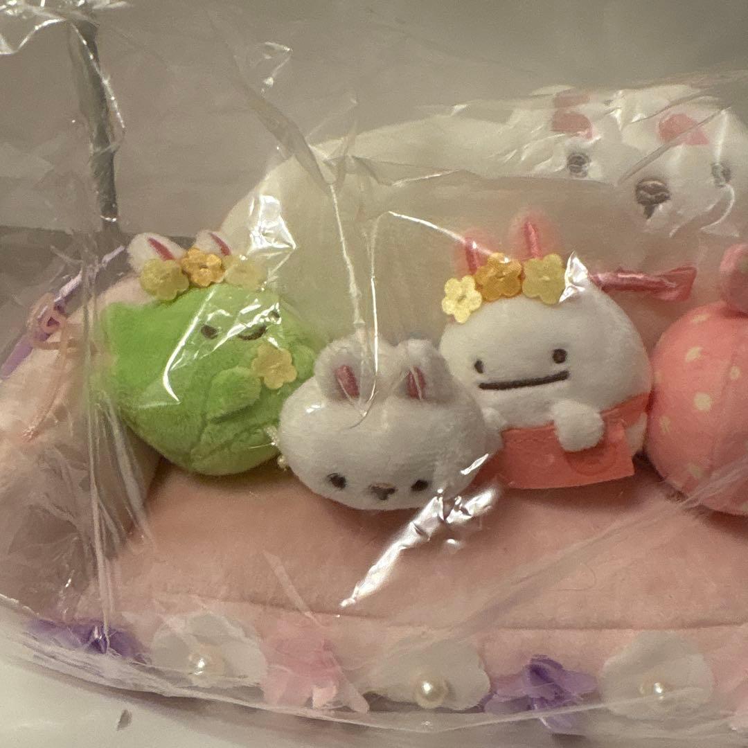 サンエックス すみっコぐらし うさぎのおにわぬいぐるみ