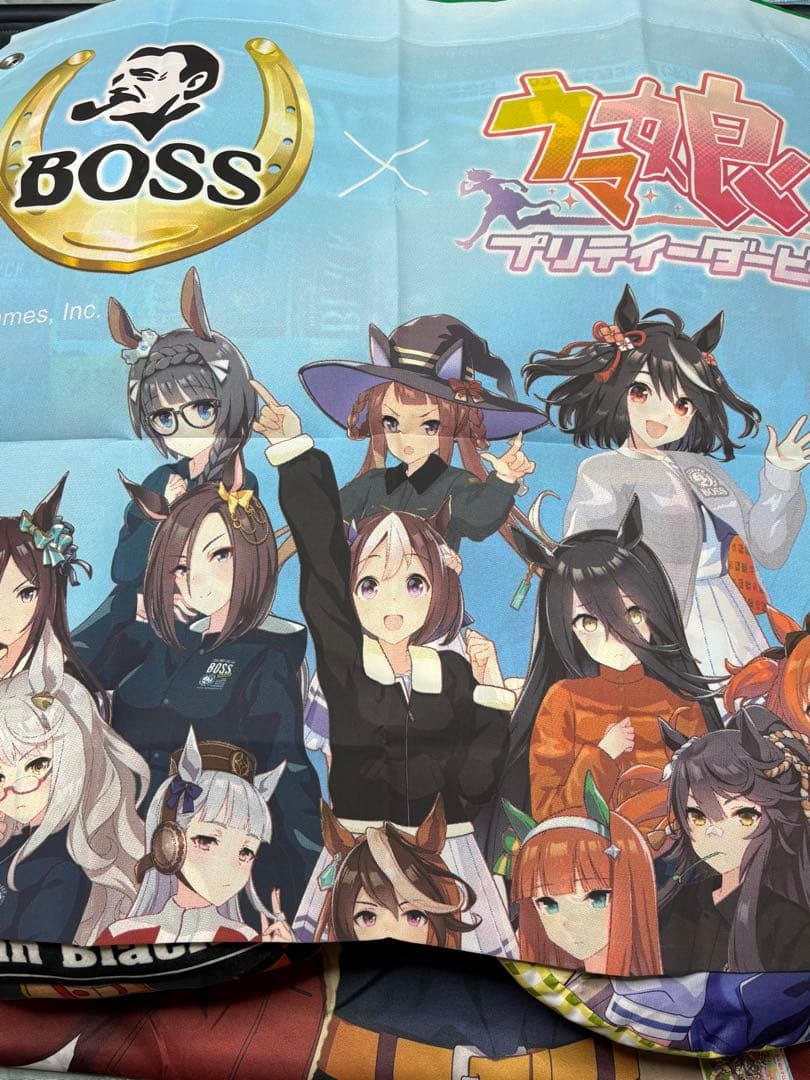 ウマ娘キタサンブラック&サトノダイヤモンドクッション4種 掛けふとんカバーおまけ