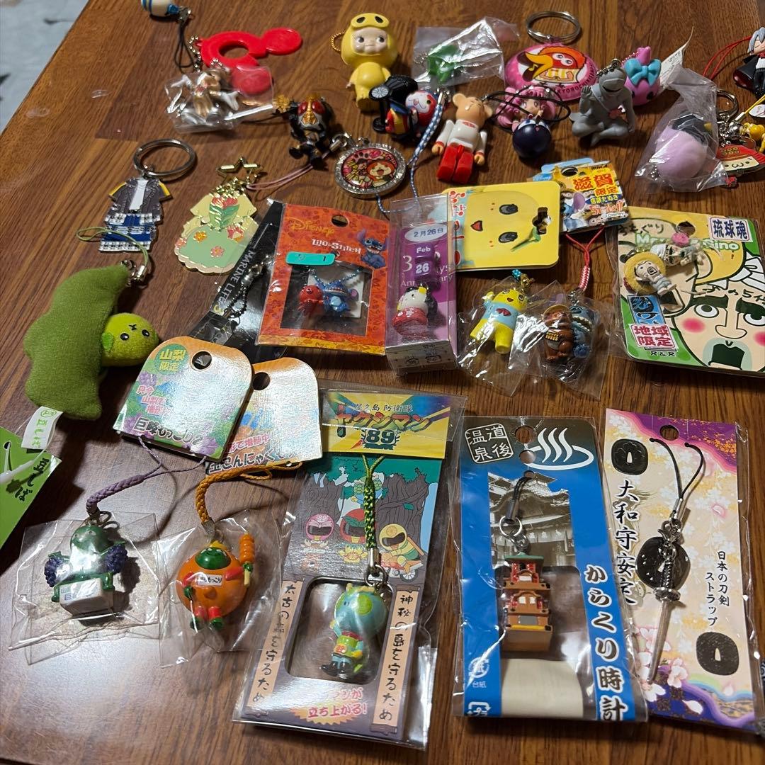 キャラクター ストラップ セット 未使用