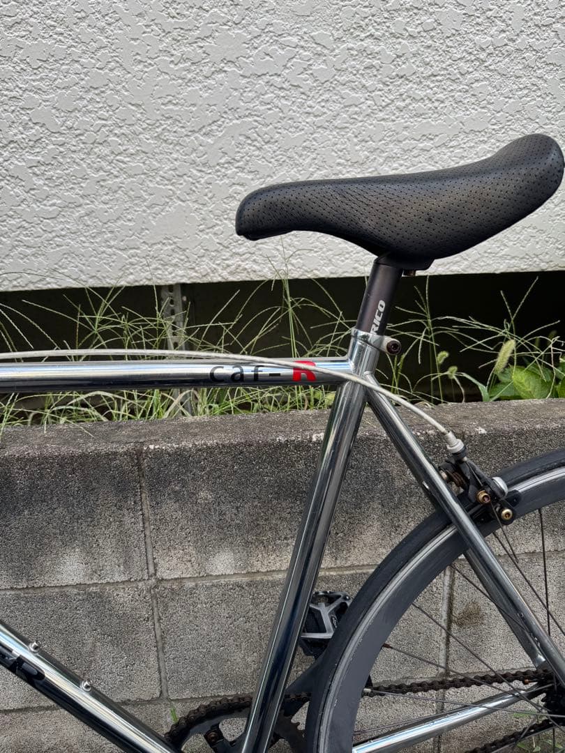 シルバー ピストバイク 700C
