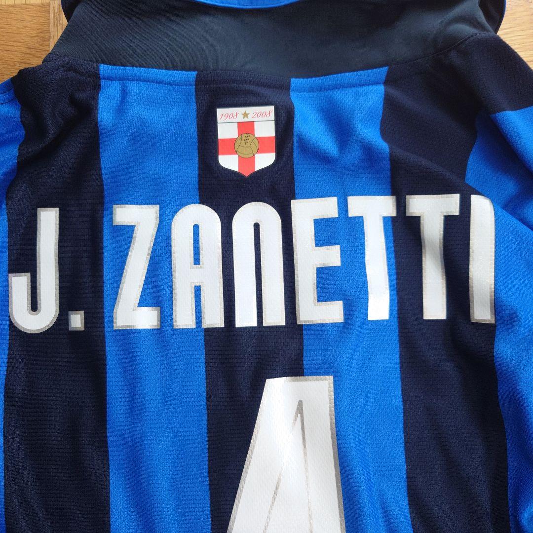 正規品　インテル１００周年　J. ZANETTI 4 長袖　ACミラン