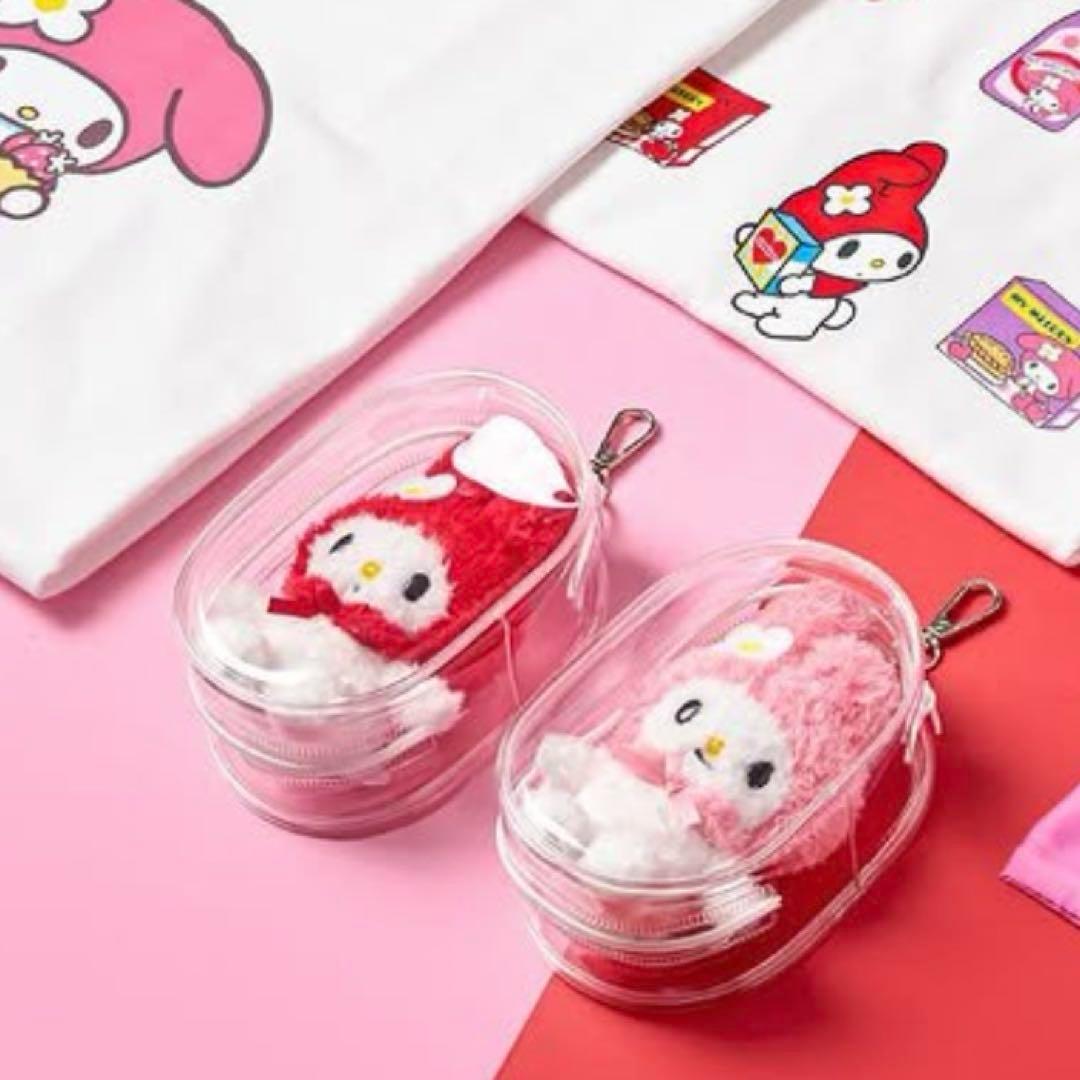 韓国 限定 MUSINSA マイメロディ マスコットキーリング 2種セット