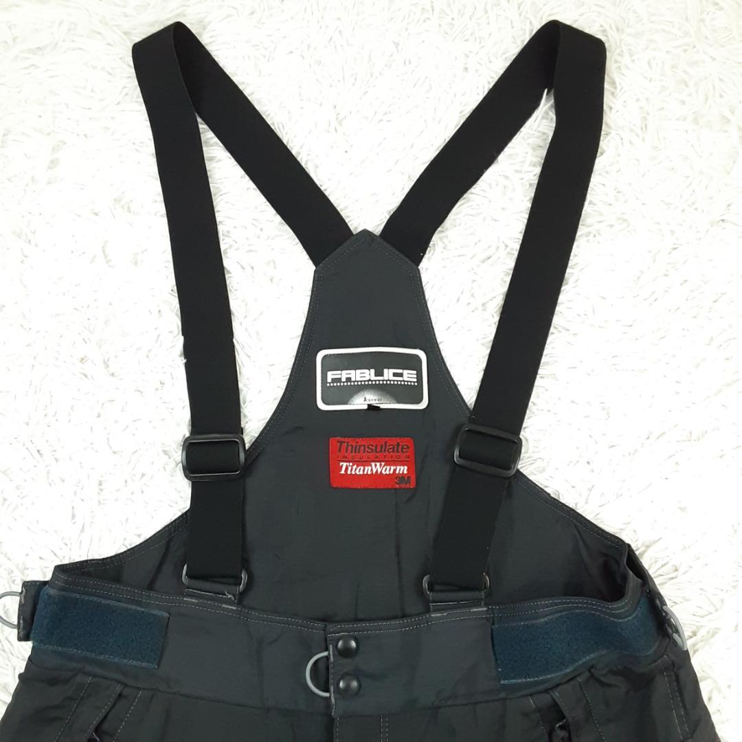 美品△ フェニックス ファブリス スキーウェア ネイビーブルー 紺 イエロー 黄