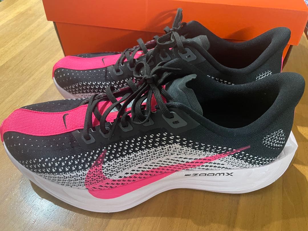 新品同様1度着用✨ ペガサスプラス NIKE 27cm ブラック ピンク ナイキ