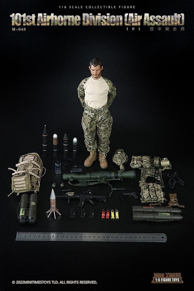 1/6アクションフィギュア アメリカ第101空挺師団空挺部隊（MTT-M043）