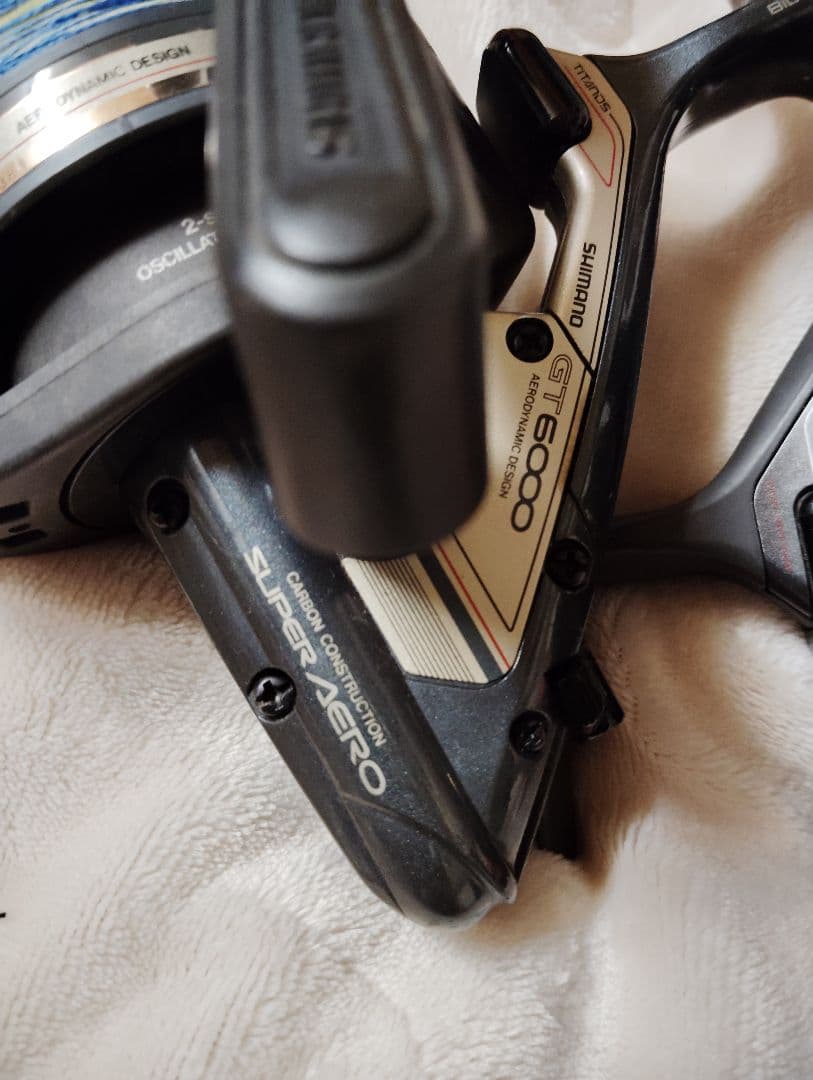 SHIMANO GT6000 2台　DAIWA POWERCAST-X