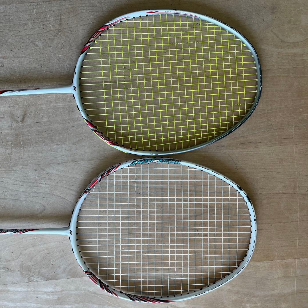 NANORAY 250 & 450LIGHT バドミントンラケット 2本セット
