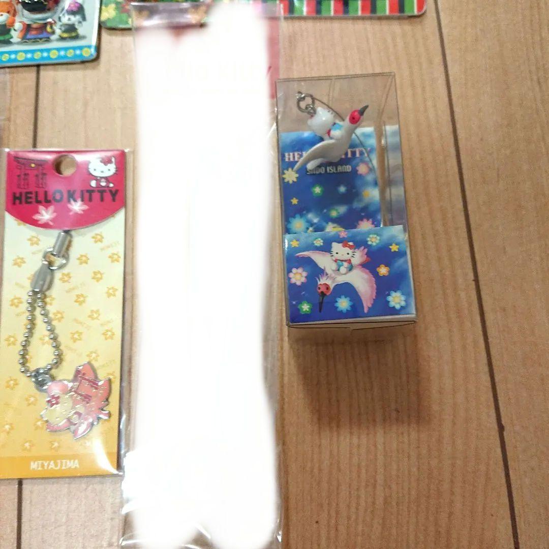 新品 ご当地キティ ハローキティ ストラップ キーホルダー シャーペン