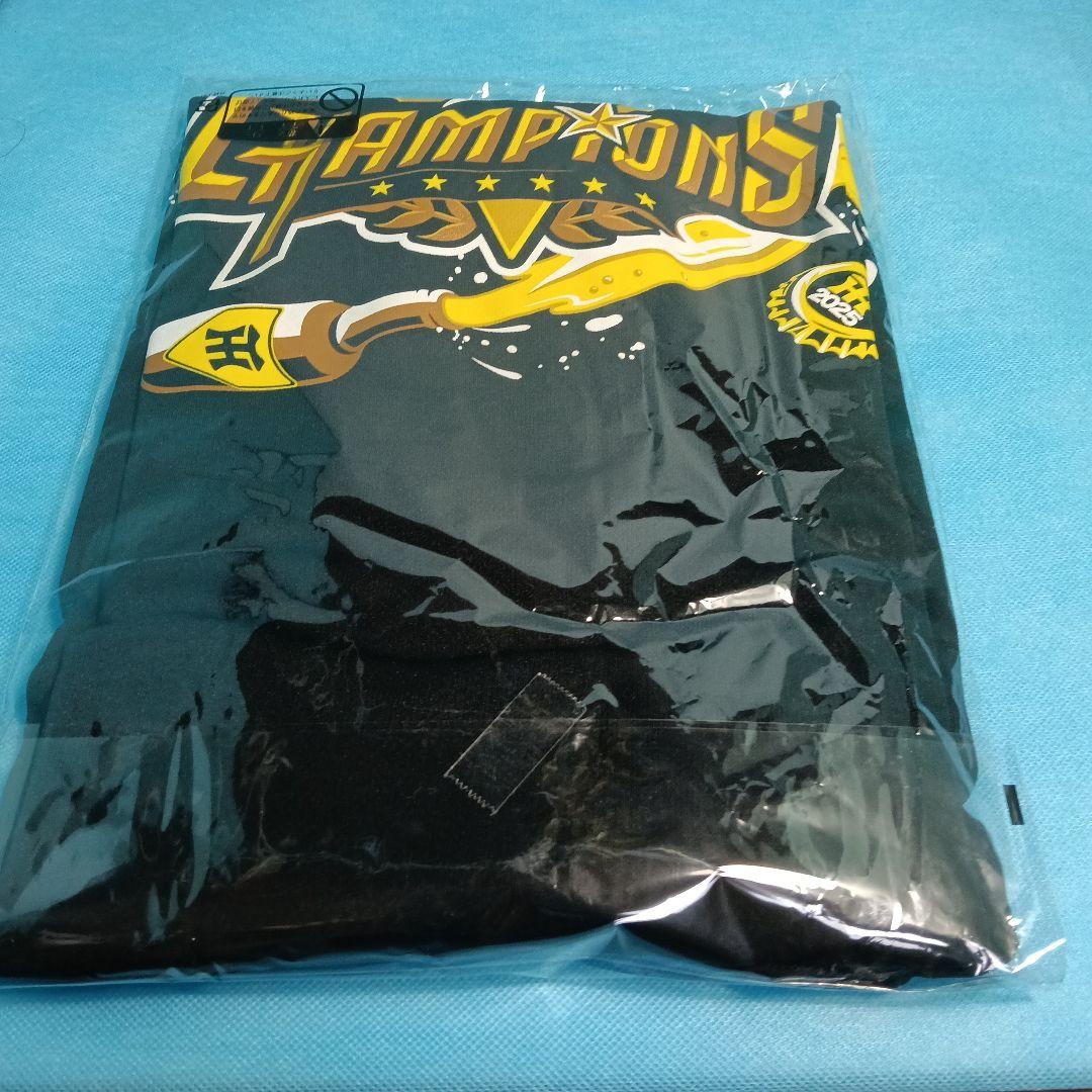値下げ　阪神タイガース 2025 リーグ優勝記念 Tシャツ　ビールかけ