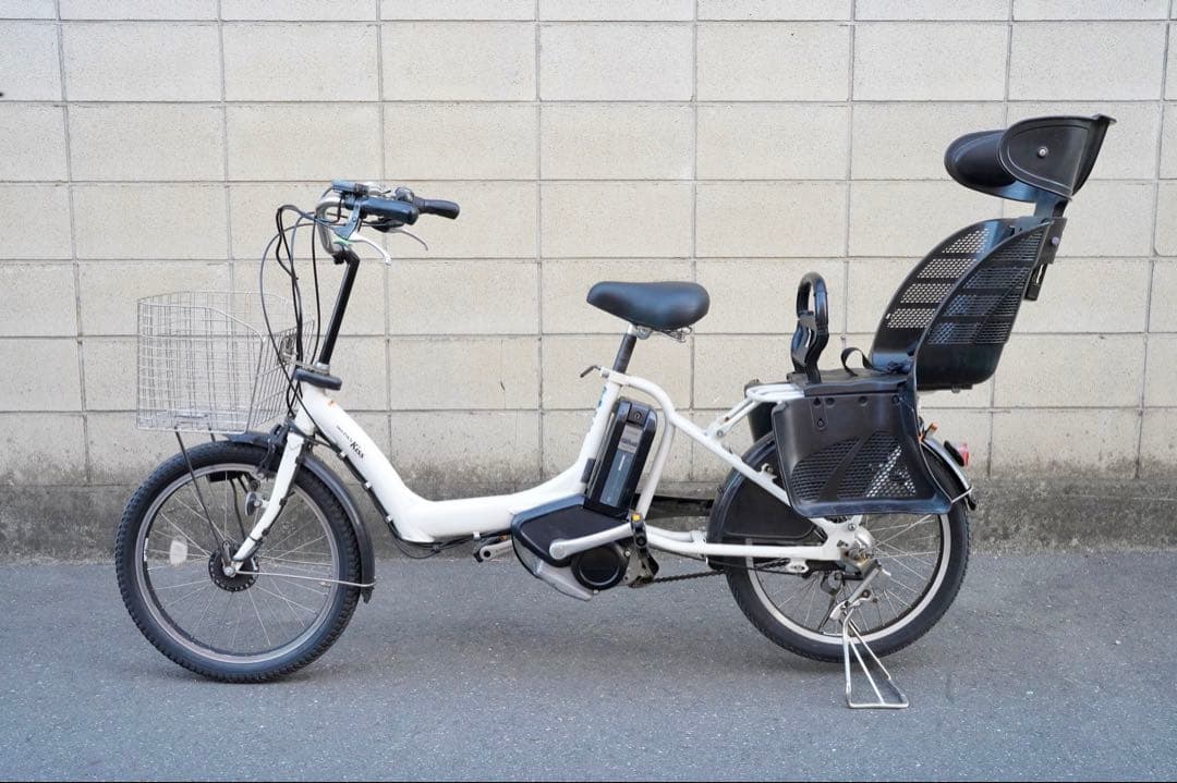 電動自転車 ヤマハ 20インチ 子供乗せ 中古 020403