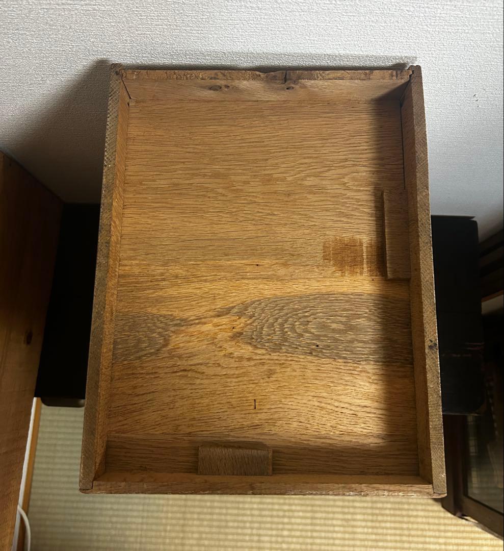 5段小引き出し 小物入れ 古道具 木製 昭和　レトロ