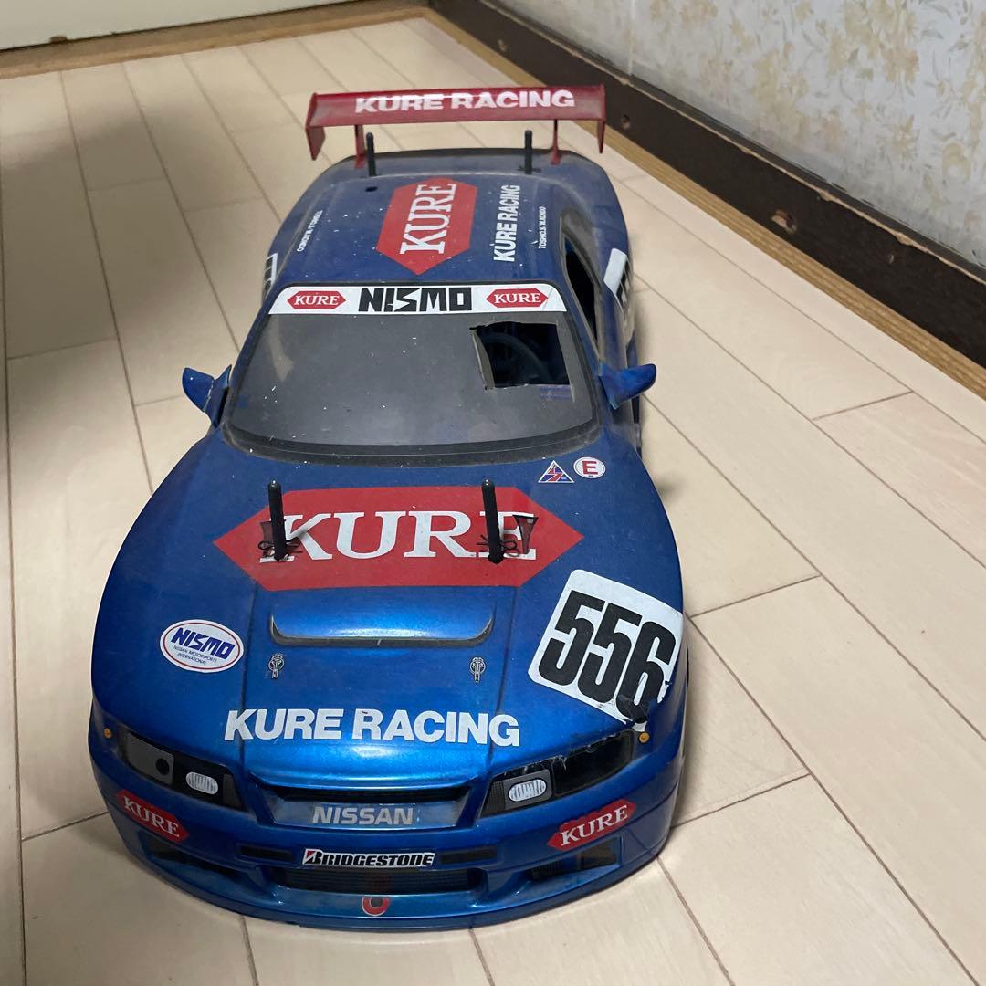 KURE RACING Nissan ホビーラジコン 556ジャンク品