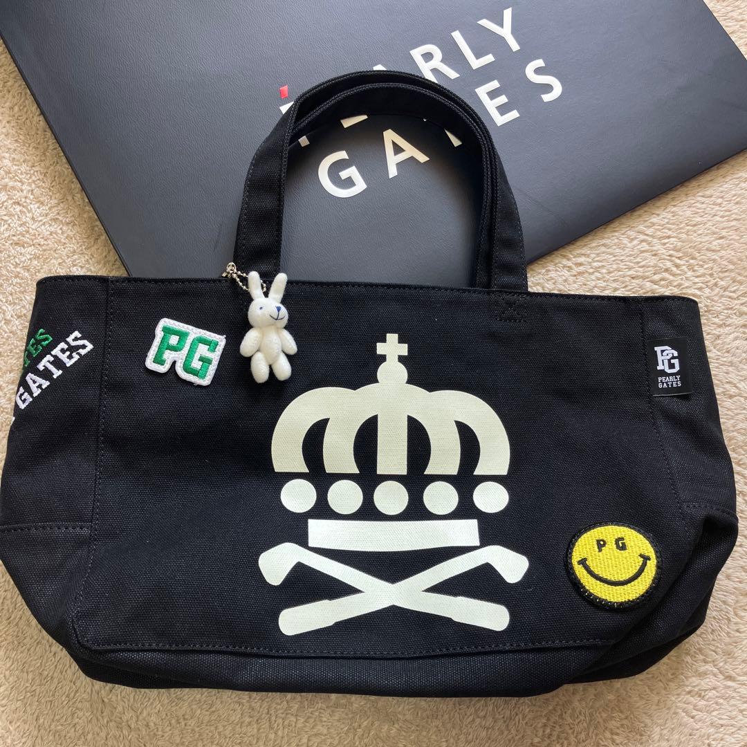 限定品✨美品⛳️パーリーゲイツ　ニコちゃん　カートバッグ　ラウンドバッグ
