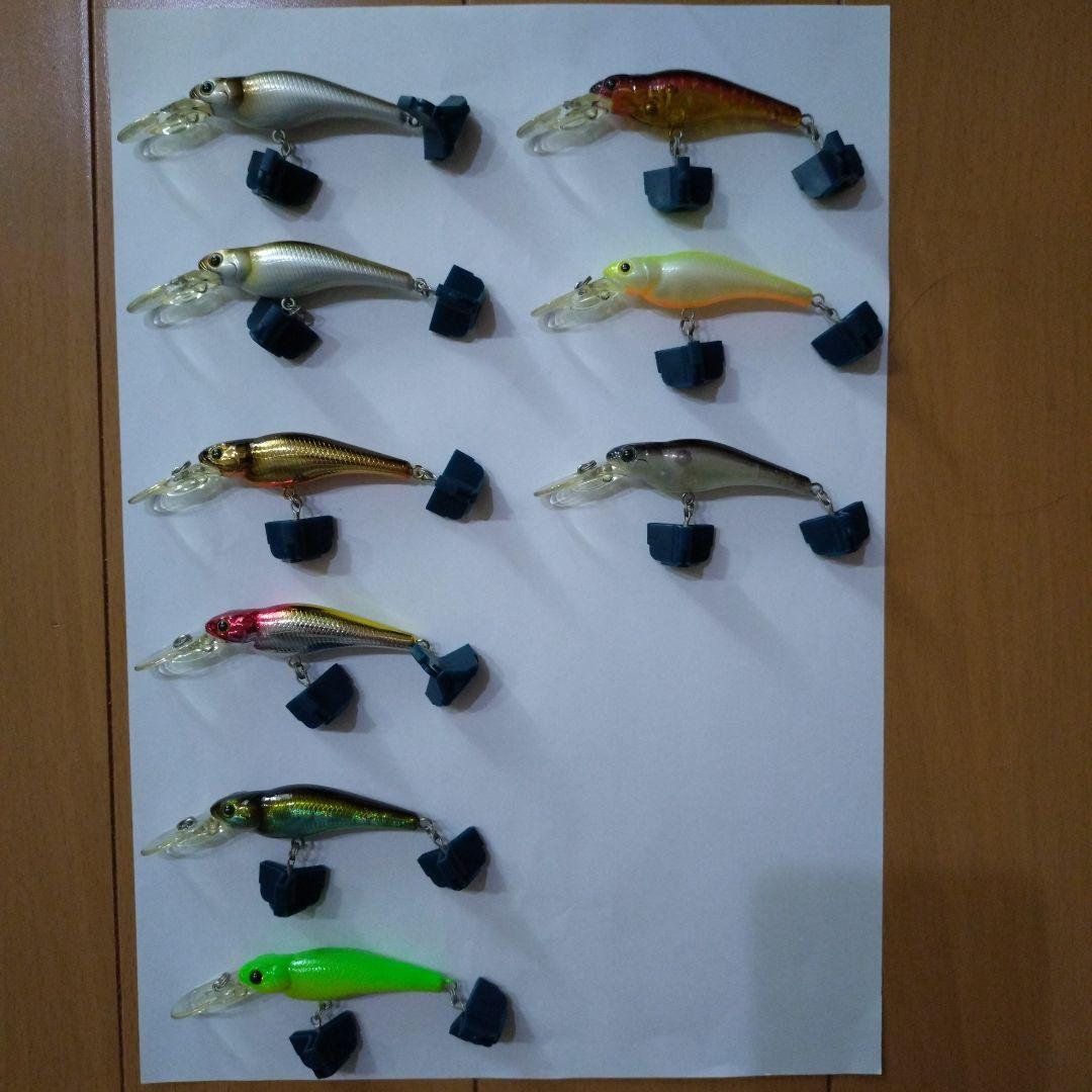 【新品未使用】23個 インスパイアカスタムルアーズ スピンムーブシャッド