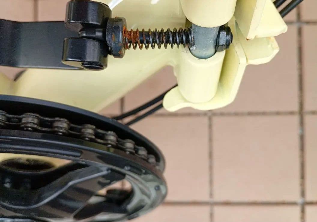 AIJYU 自転車　折りたたみ　20インチ　アイボリー　大人用
