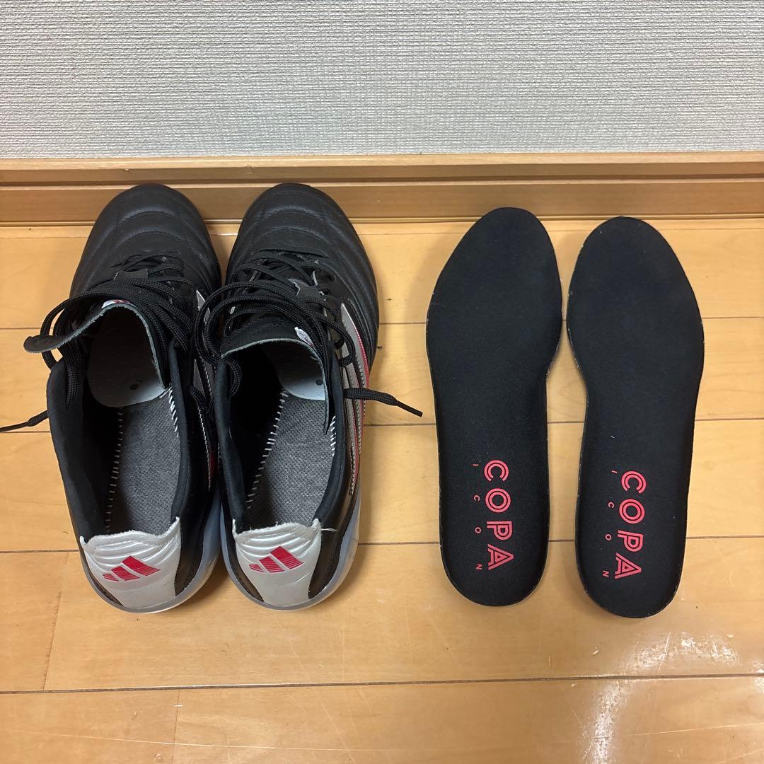 adidas COPA サッカーシューズ 黒/白/赤
