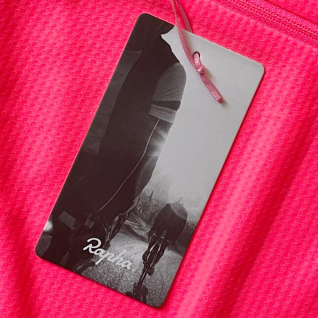 ★M 新品★Rapha ラファ コア ライトウェイト ジャージ 半袖 ピンク