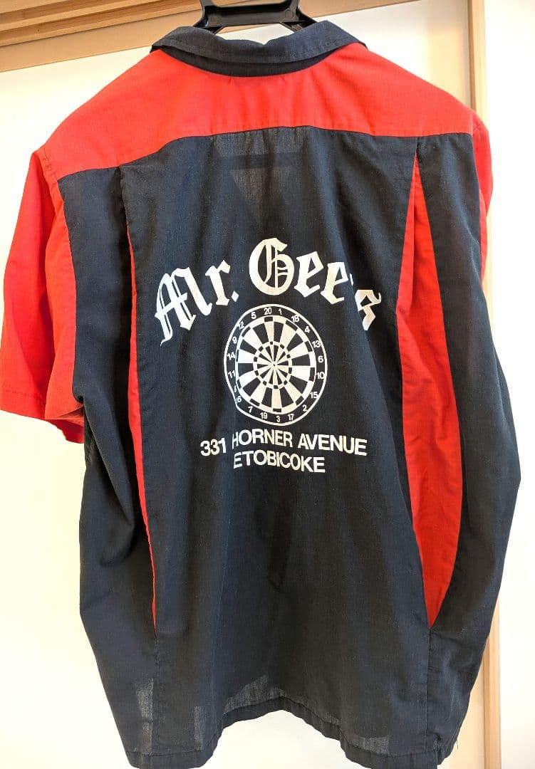 【希少】80s-90s カナダ製 ダーツシャツ Mr. Gee's