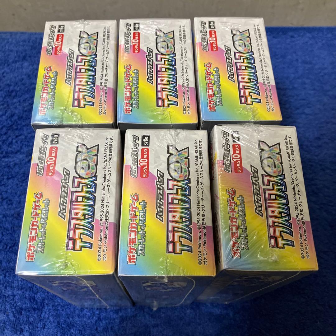 ［即購入可］ポケモンカード テラスタルフェスex 6BOX シュリンク付き