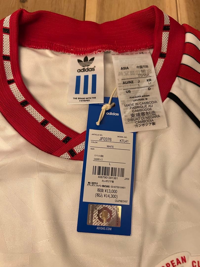 【未使用・正規品】adidas マンチェスターユナイテッド ユニフォーム L