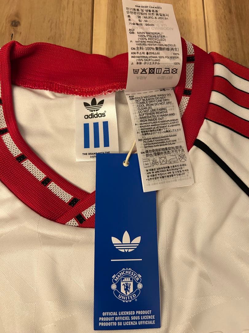 【未使用・正規品】adidas マンチェスターユナイテッド ユニフォーム L