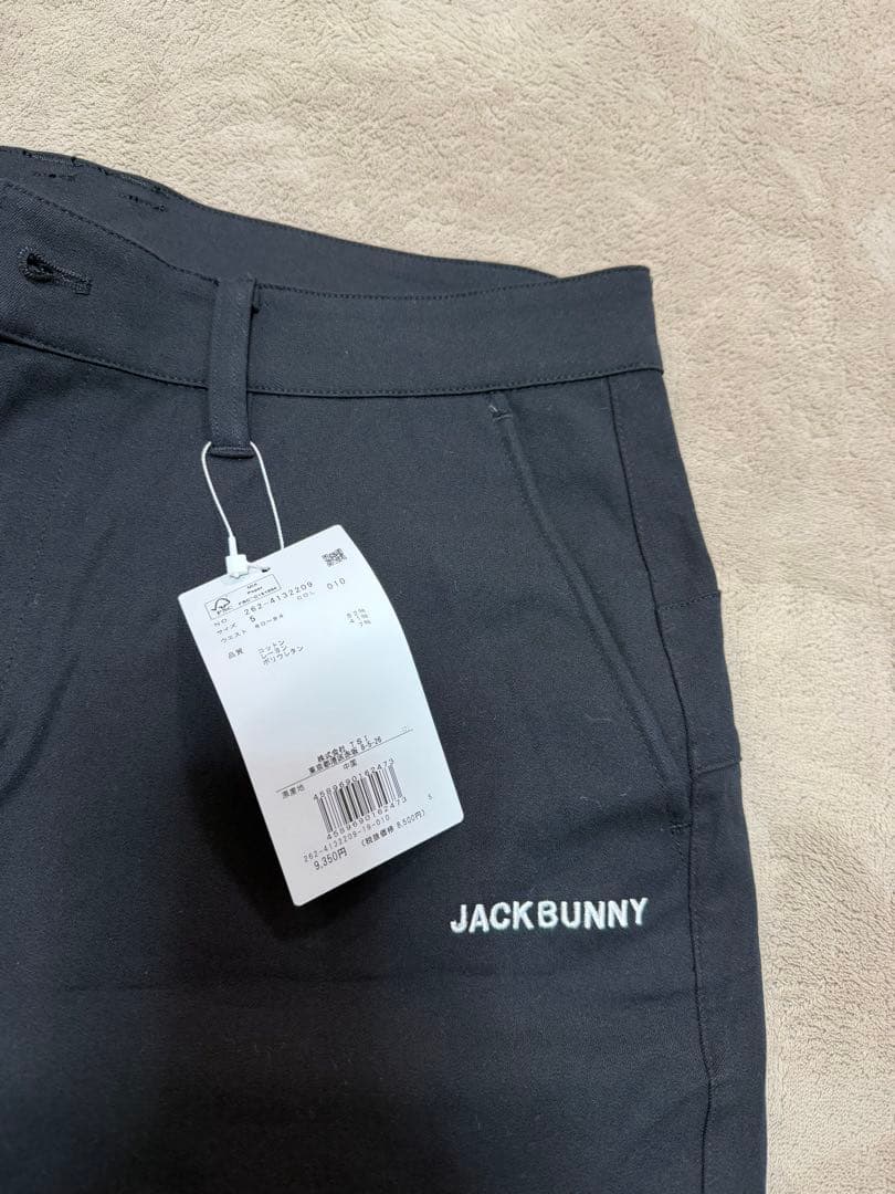 JACK BUNNY ブラック ゴルフパンツ 新品タグ付き