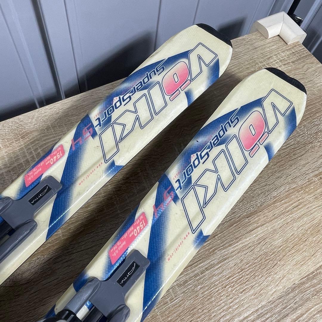 VOLKL（フォルクル）154cmスキーセット【ホットワックス施工済み】