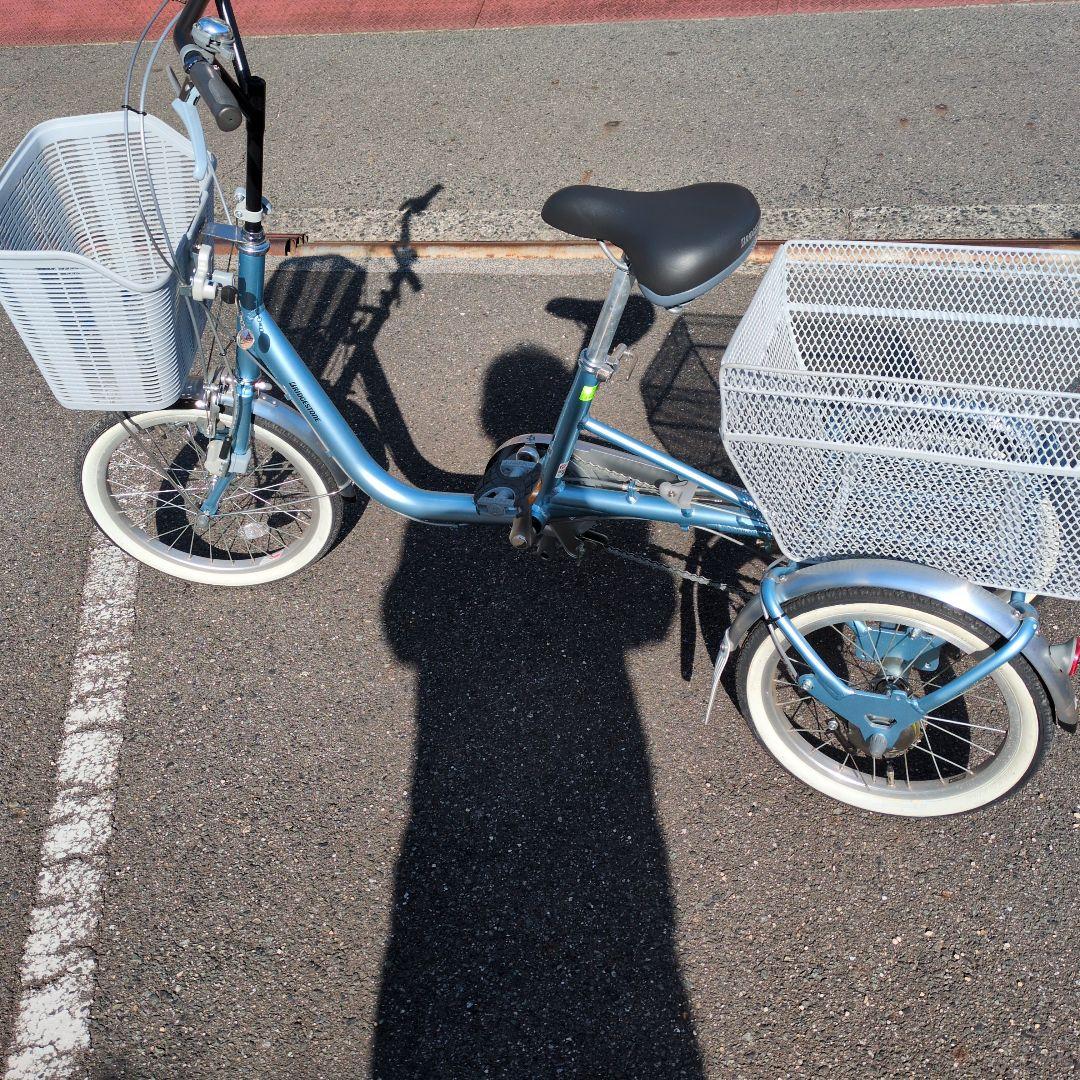 ほぼ未使用 ブリヂストン ワゴン 三輪自転車 ※梱包発送たのめる便 Eサイズ