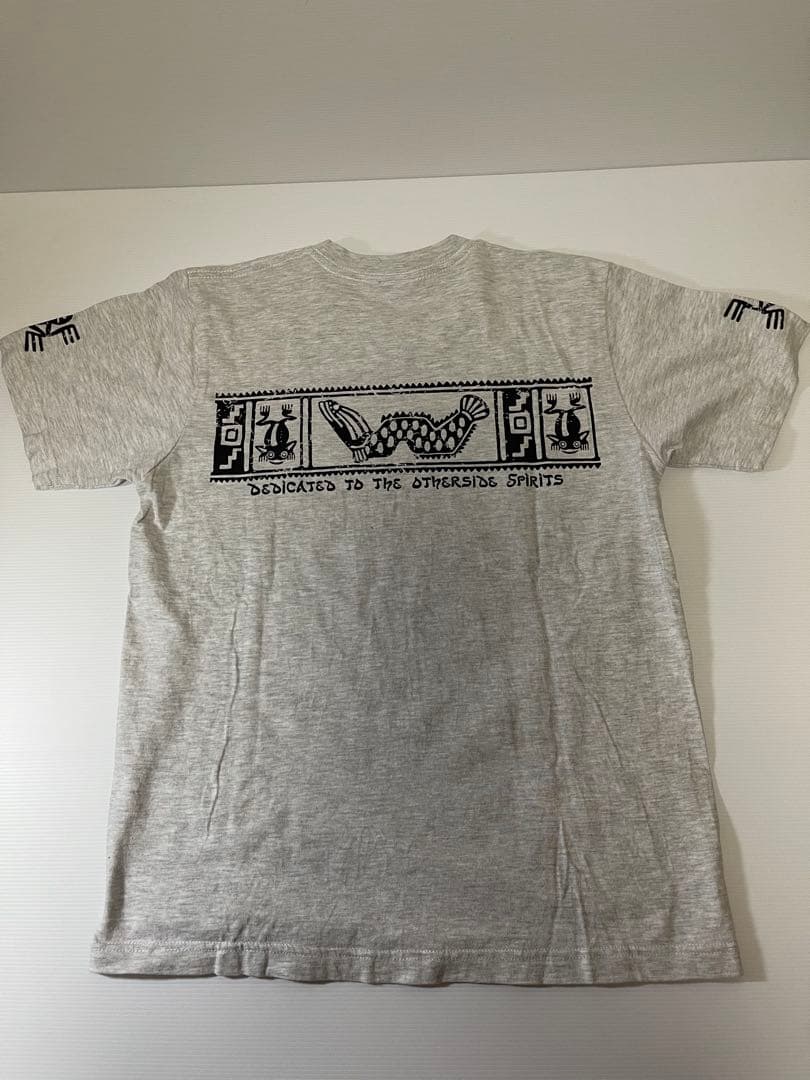 雷魚　アザーサイド　Tシャツ　グレー　size M