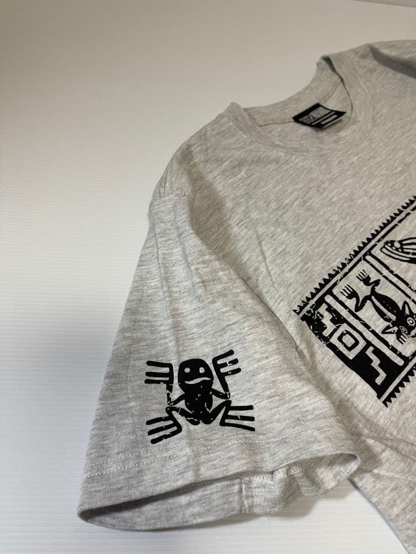 雷魚　アザーサイド　Tシャツ　グレー　size M
