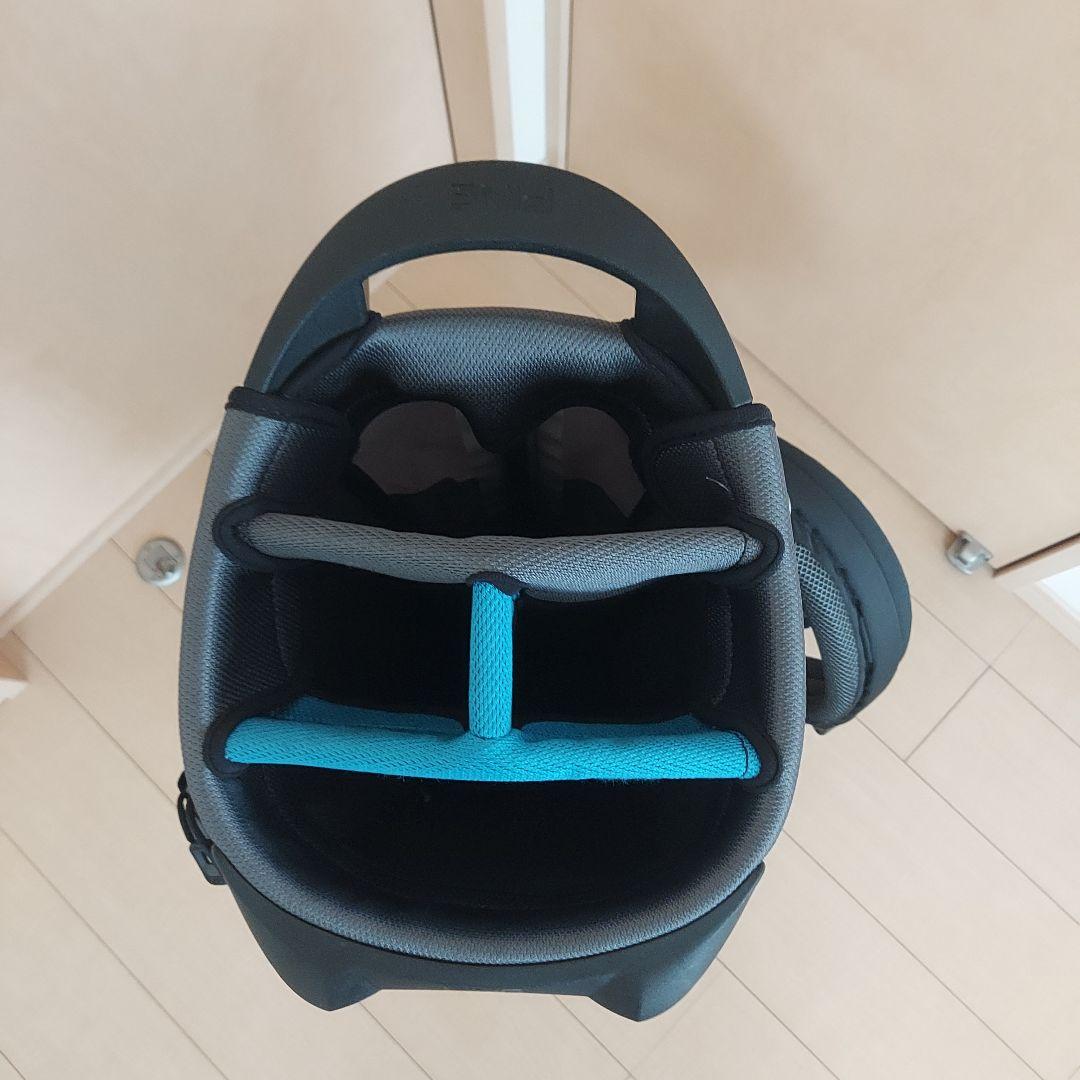 PING ピン キャディバッグ 軽量 スタンド グレー/ブルー ★良品