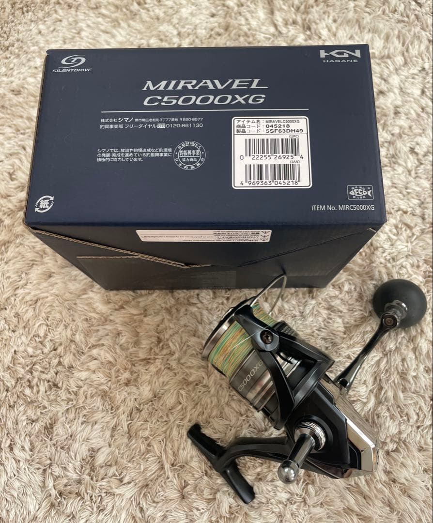 SHIMANO MIRAVEL C5000XG リール