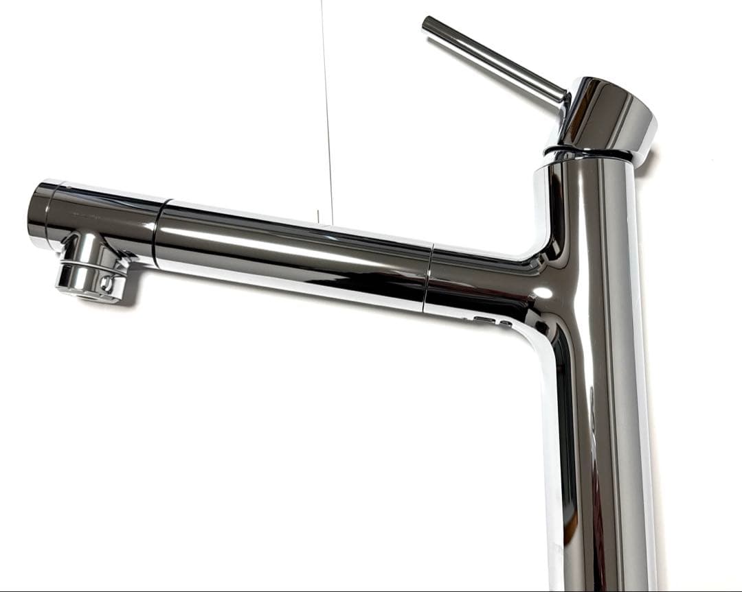 タカギ 蛇口一体型浄水器 シングルレバー混合栓(ワンホール型) LS