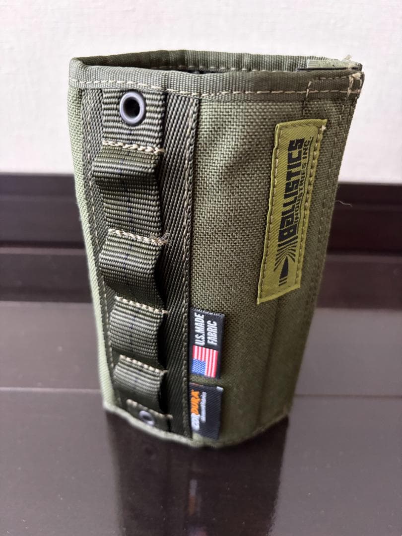 BALLISTICS ガス缶ケース３個セット オリーブ
