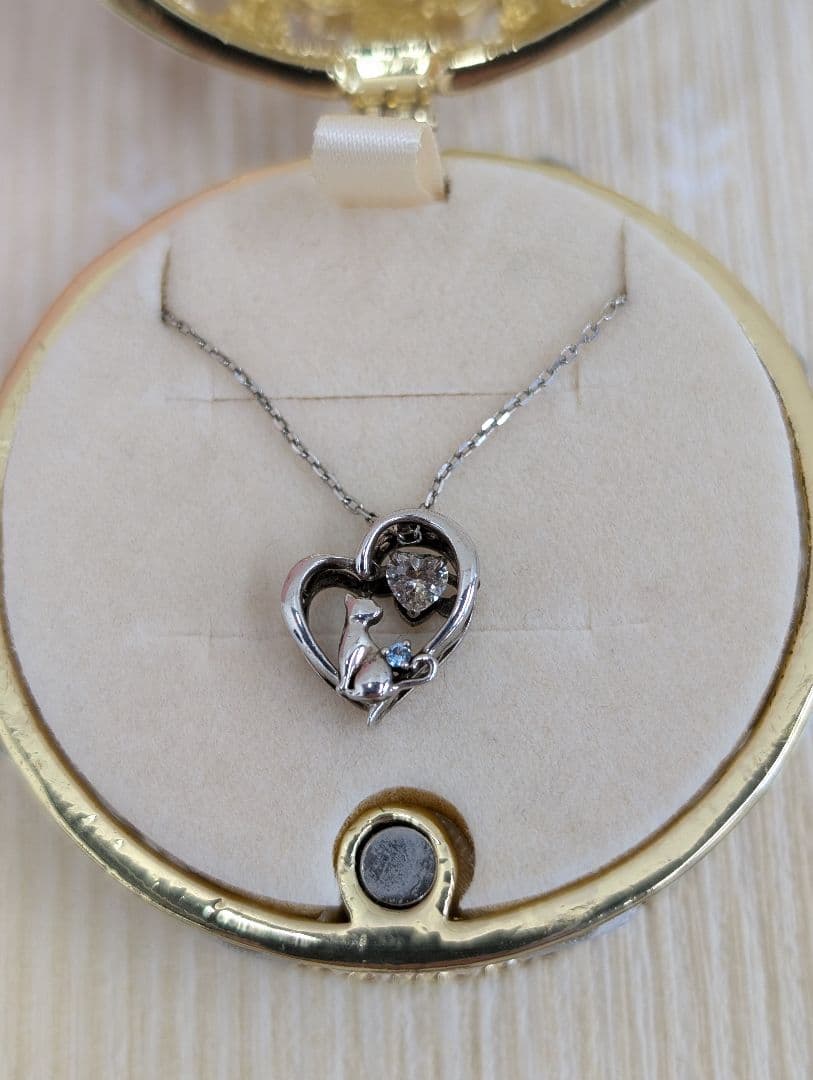 PICALS ジュエリーBOXと天使の卵 未来天使 アクアマリン SILVER