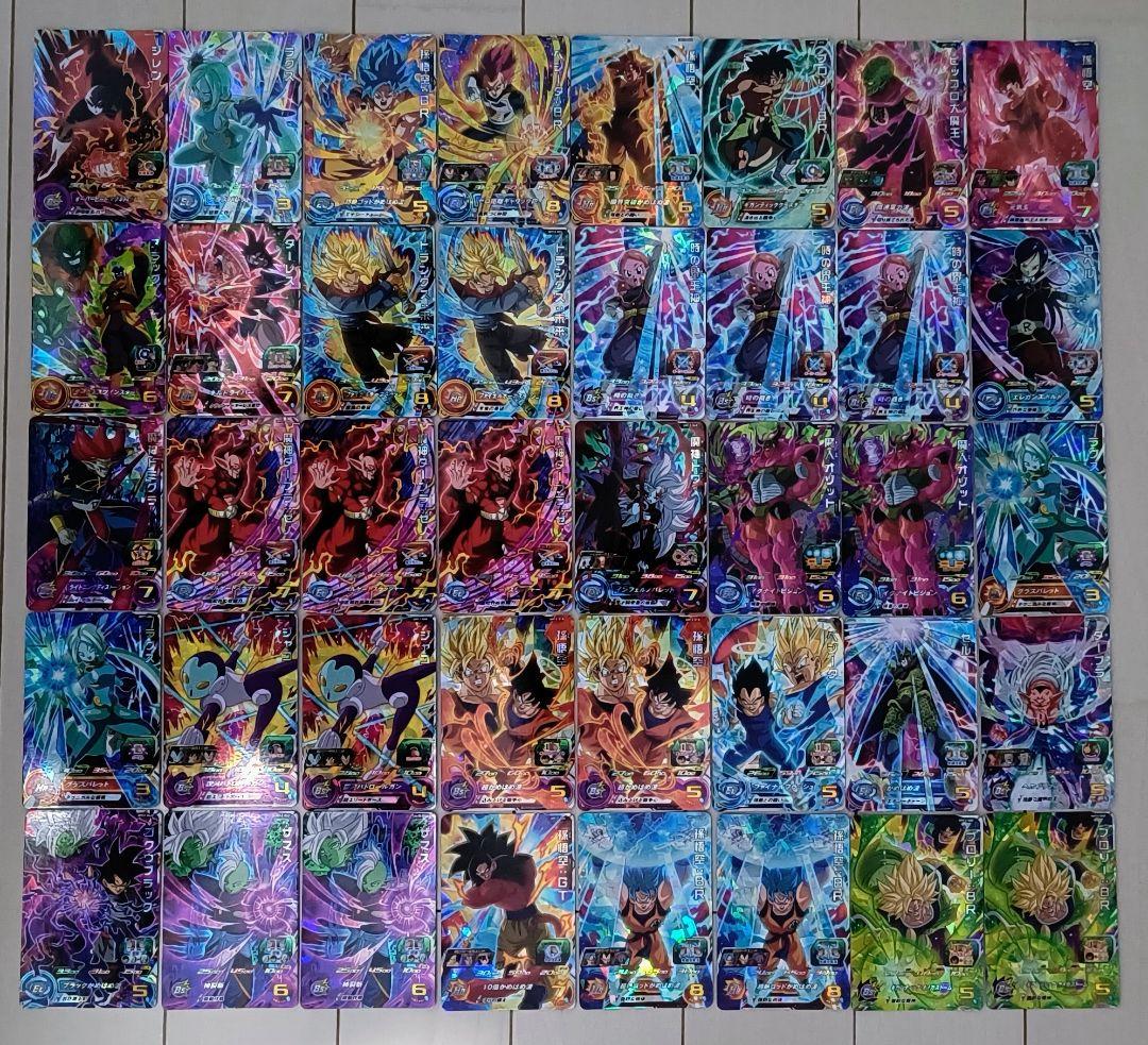 ドラゴンボールヒーローズ（旧弾 SH弾 UM弾 BM弾）SR 347枚まとめ売り