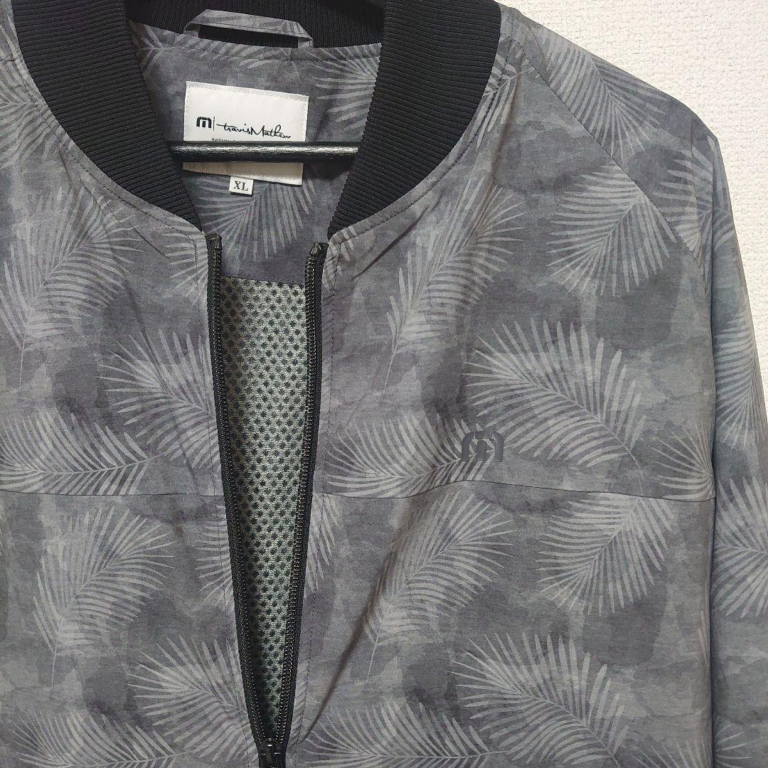 【美品】travisMathew トラヴィシュマシュー　XL 葉柄ジャケット