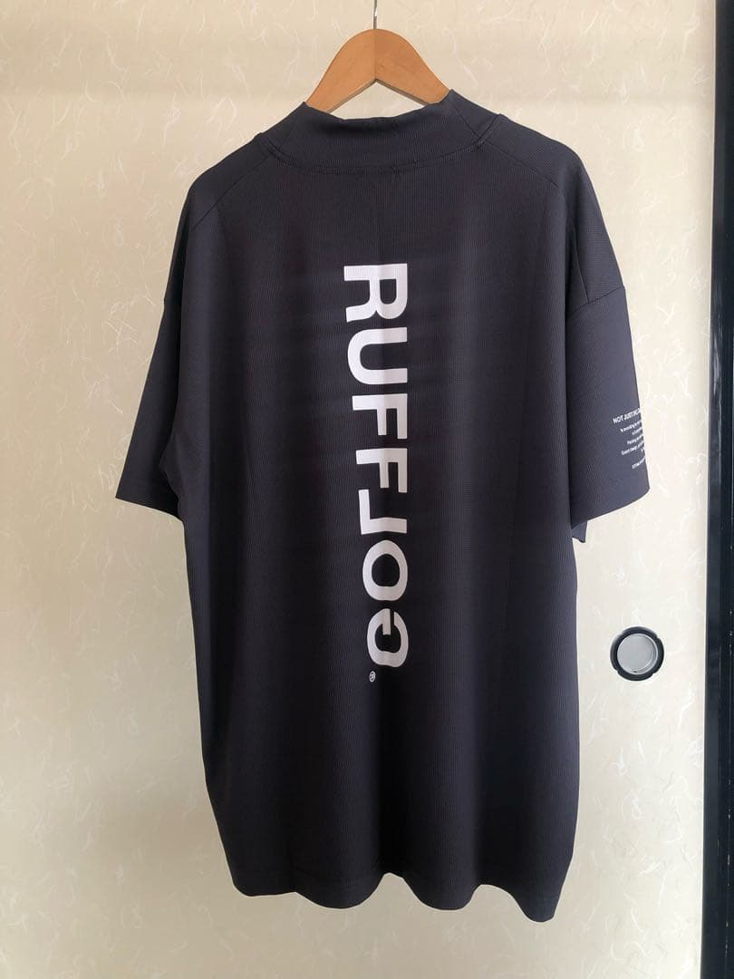 RUFFLOG　ラフロッグ　モックネック　シャツ　サイズL グレー
