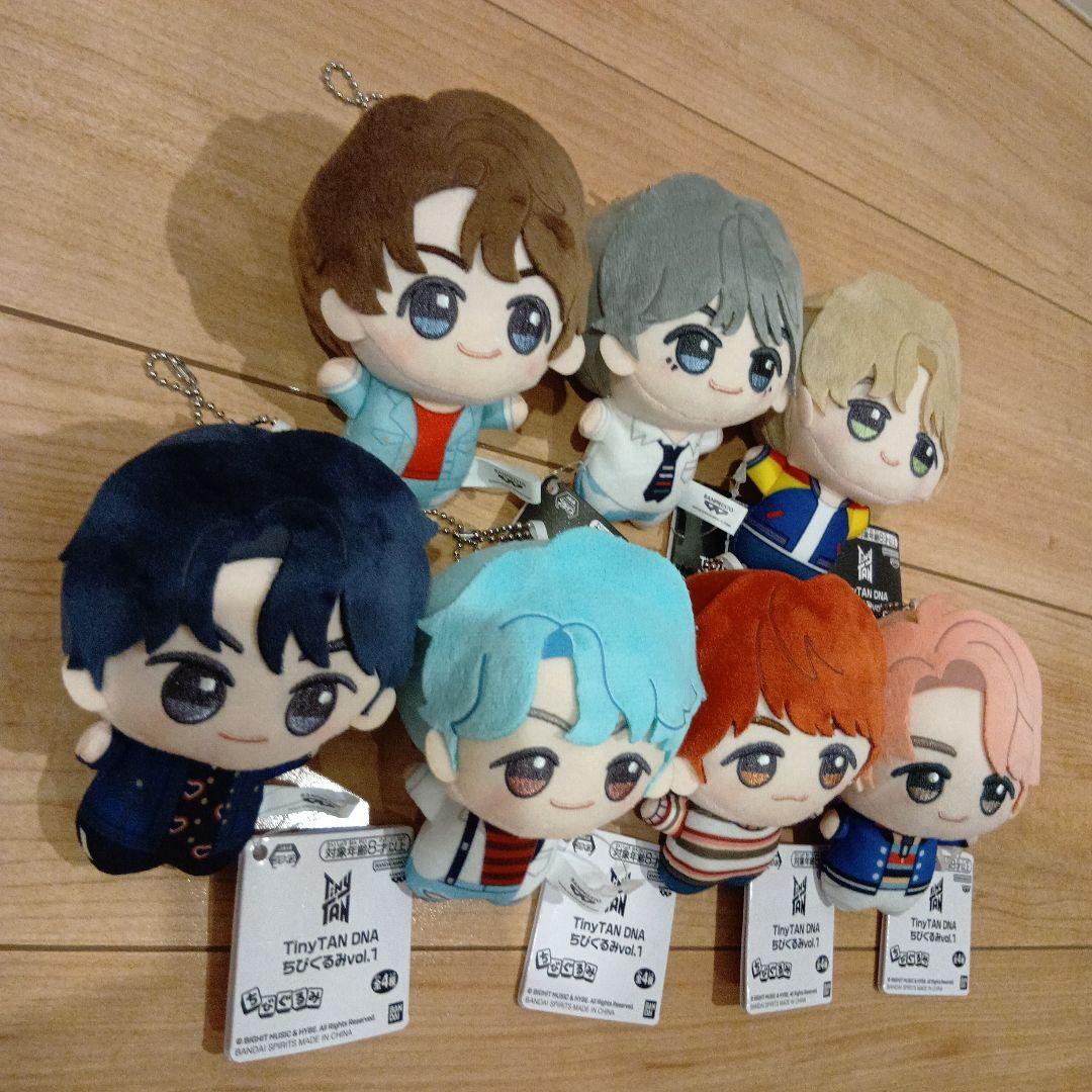 BTS TinyTAN DNA ちびぐるみvol.1〜2 全種セット