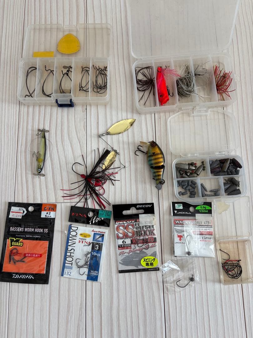 バス釣り引退セット　ゲーリーヤマモトその他ワーム