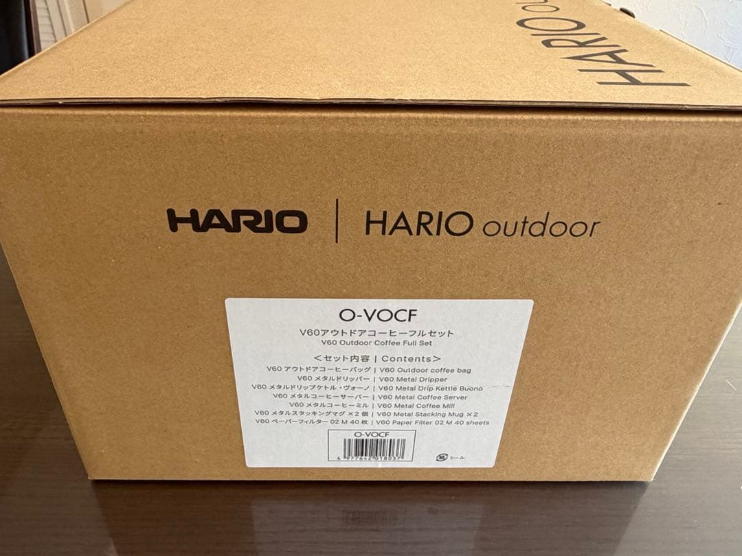 【新品】HARIO outdoor コーヒーフルセット O-VOCF
