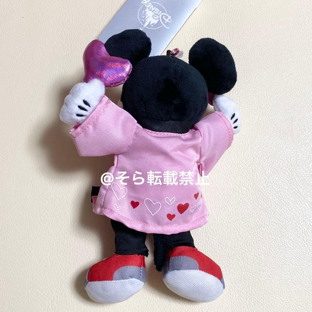 ディズニーストア ミニーの日 ぬいぐるみ キーチェーン ミッキー
