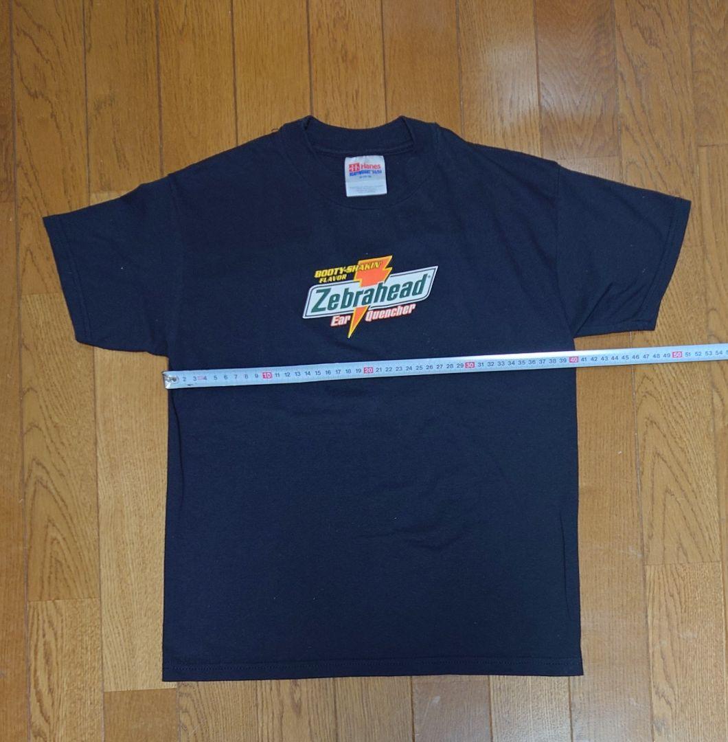 Zebrahead Tシャツ黒 2001年 キッズM 身幅80cm 着丈54cm