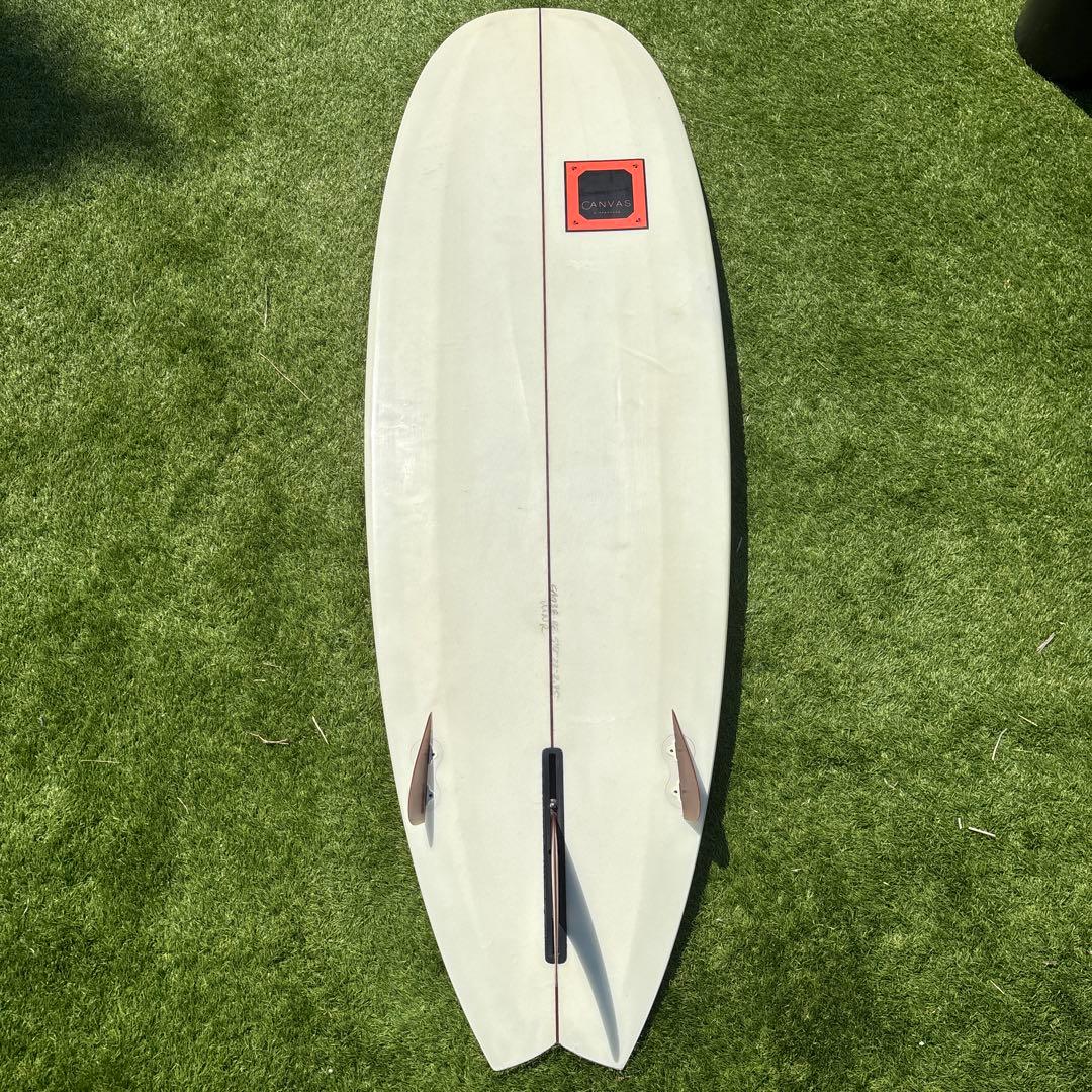 【フィン付き】CANVAS MINI NOSE RIDER 5`12
