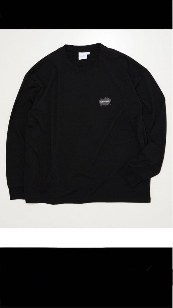 DAIWA 別注 ロゴデザイン ロングTシャツ ブラック M