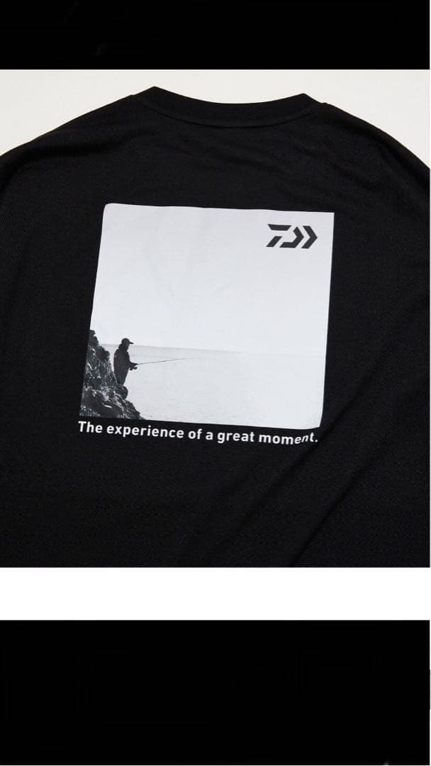 DAIWA 別注 ロゴデザイン ロングTシャツ ブラック M
